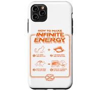 Funny Science Sarcasm Hypothesis Infinite Energy Loop Cat Case for iPhone 11 Pro Max