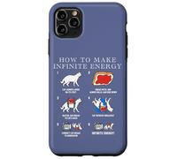 Funny Science Sarcasm Hypothesis Infinite Energy Loop Cat Case for iPhone 11 Pro Max