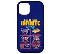 Funny Science Sarcasm Hypothesis Infinite Energy Loop Cat Case for iPhone 12/12 Pro