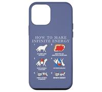 Funny Science Sarcasm Hypothesis Infinite Energy Loop Cat Case for iPhone 12 mini