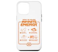 Funny Science Sarcasm Hypothesis Infinite Energy Loop Cat Case for iPhone 12 Pro Max
