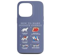 Funny Science Sarcasm Hypothesis Infinite Energy Loop Cat Case for iPhone 13 Pro