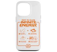 Funny Science Sarcasm Hypothesis Infinite Energy Loop Cat Case for iPhone 13 Pro