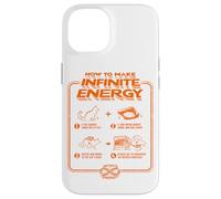 Funny Science Sarcasm Hypothesis Infinite Energy Loop Cat Case for iPhone 14