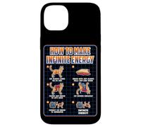 Funny Science Sarcasm Hypothesis Infinite Energy Loop Cat Case for iPhone 14 Plus
