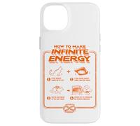 Funny Science Sarcasm Hypothesis Infinite Energy Loop Cat Case for iPhone 14 Plus