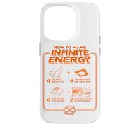 Funny Science Sarcasm Hypothesis Infinite Energy Loop Cat Case for iPhone 14 Pro