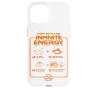 Funny Science Sarcasm Hypothesis Infinite Energy Loop Cat Case for iPhone 15