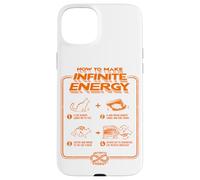 Funny Science Sarcasm Hypothesis Infinite Energy Loop Cat Case for iPhone 15 Plus