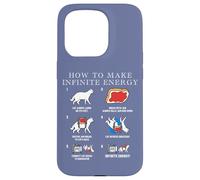 Funny Science Sarcasm Hypothesis Infinite Energy Loop Cat Case for iPhone 15 Pro