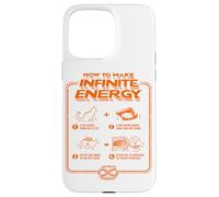 Funny Science Sarcasm Hypothesis Infinite Energy Loop Cat Case for iPhone 15 Pro Max