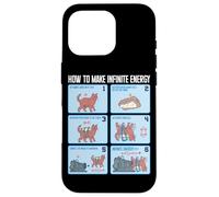 Funny Science Sarcasm Hypothesis Infinite Energy Loop Cat Case for iPhone 16 Pro