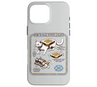Funny Science Sarcasm Hypothesis Infinite Energy Loop Cat Case for iPhone 16 Pro Max