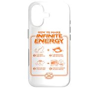 Funny Science Sarcasm Hypothesis Infinite Energy Loop Cat Case for iPhone 17
