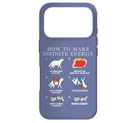 Funny Science Sarcasm Hypothesis Infinite Energy Loop Cat Case for iPhone 17 Pro