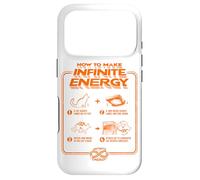 Funny Science Sarcasm Hypothesis Infinite Energy Loop Cat Case for iPhone 17 Pro