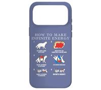 Funny Science Sarcasm Hypothesis Infinite Energy Loop Cat Case for iPhone 17 Pro Max