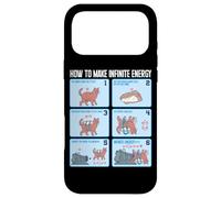Funny Science Sarcasm Hypothesis Infinite Energy Loop Cat Case for iPhone 17 Pro Max