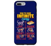 Funny Science Sarcasm Hypothesis Infinite Energy Loop Cat Case for iPhone 7 Plus/8 Plus