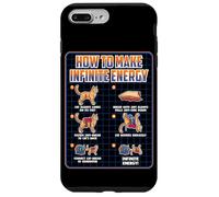 Funny Science Sarcasm Hypothesis Infinite Energy Loop Cat Case for iPhone 7 Plus/8 Plus