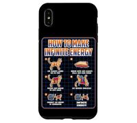 Funny Science Sarcasm Hypothesis Infinite Energy Loop Cat Case for iPhone XS Max