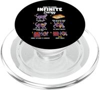 Funny Science Sarcasm Hypothesis Infinite Energy Loop Cat PopSockets PopGrip for MagSafe