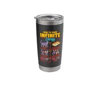 Funny Science Sarcasm Hypothesis Infinite Energy Loop Cat Stainless Steel Insulated Tumbler