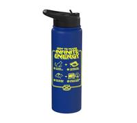Funny Science Sarcasm Hypothesis Infinite Energy Loop Cat Stainless Steel Insulated Water Bottle