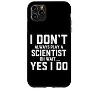 Funny Scientist Costume Scientific Research Data Analysis Case for iPhone 11 Pro Max