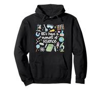 Funny Scientist Cute Let's Have A Moment Of Science Lovers Pullover Hoodie