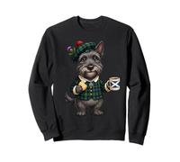 Funny Scotch Terrier Dog Mug Coffee Scotland Flag Sweatshirt