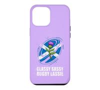Funny Scotland Flag Scottish Ladies Rugby Fan St Andrews Day Case for iPhone 12 Pro Max