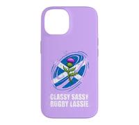 Funny Scotland Flag Scottish Ladies Rugby Fan St Andrews Day Case for iPhone 14
