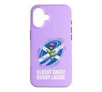 Funny Scotland Flag Scottish Ladies Rugby Fan St Andrews Day Case for iPhone 16