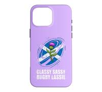 Funny Scotland Flag Scottish Ladies Rugby Fan St Andrews Day Case for iPhone 16 Pro Max