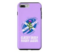 Funny Scotland Flag Scottish Ladies Rugby Fan St Andrews Day Case for iPhone 7 Plus/8 Plus