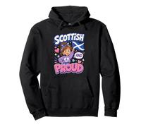 Funny Scotland Scottish Flag Scots Girl Women Pullover Hoodie