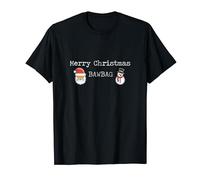 Funny Scottish Sayings Merry Christmas Bawbag T-Shirt
