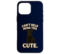 Funny Scottish Terrier Can't Help Being This Cute Scottie Case for iPhone 16 Pro Max
