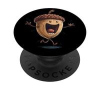 Funny Screaming Acorn Costume for Boys and Girls PopSockets Adhesive PopGrip