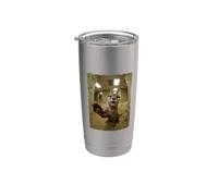 Funny Screaming Otter Office Backroom Animal Stainless Steel Insulated Tumbler