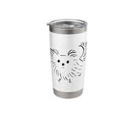 Funny Scruffy Dog Doodle Fluffy Toy Breed Stainless Steel Insulated Tumbler