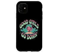 Funny Scuba Diving Ocean Diver Good Girls Go Down Dive Team Case for iPhone 11