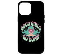 Funny Scuba Diving Ocean Diver Good Girls Go Down Dive Team Case for iPhone 12 Pro Max
