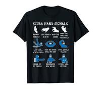 Funny Scuba Hand Signals Scuba Diving Dive T-Shirt