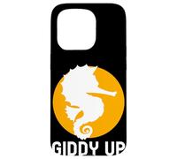 Funny Sea Horse Aqua Water Aerobics Instructor Case for iPhone 15 Pro