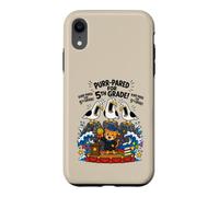 Funny Seagull & Cat Purr Pared For 5th Grade Back To School Case for iPhone XR
