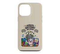 Funny Seagull I Axolotl Question 3rd Grade 1st Day Of School Case for iPhone 13 Pro Max