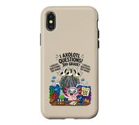 Funny Seagull I Axolotl Question 3rd Grade 1st Day Of School Case for iPhone X/XS