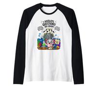 Funny Seagull I Axolotl Question 3rd Grade 1st Day of School Raglan Baseball Tee